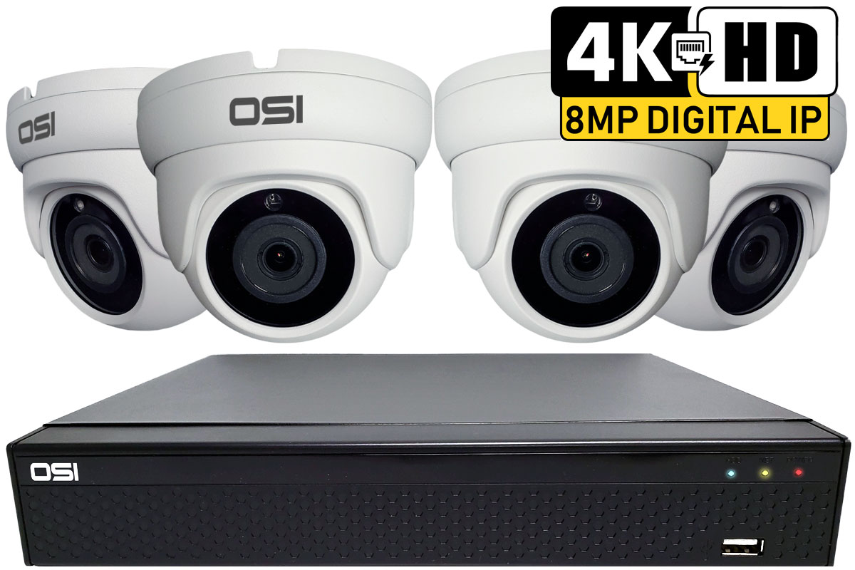 4-Channel 4K IP Kit with 2TB Hard Drive installed Questions & Answers