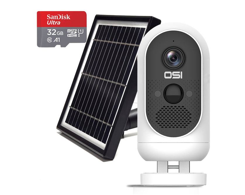 How many users can have access to the OSI Solar Camera?