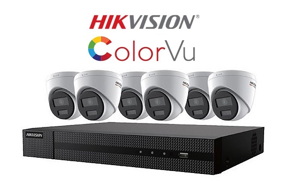 Hikvision ColorVu 7-PV Kit, (6) 4MP IP Cameras, (1) 8-Ch 4K NVR Questions & Answers